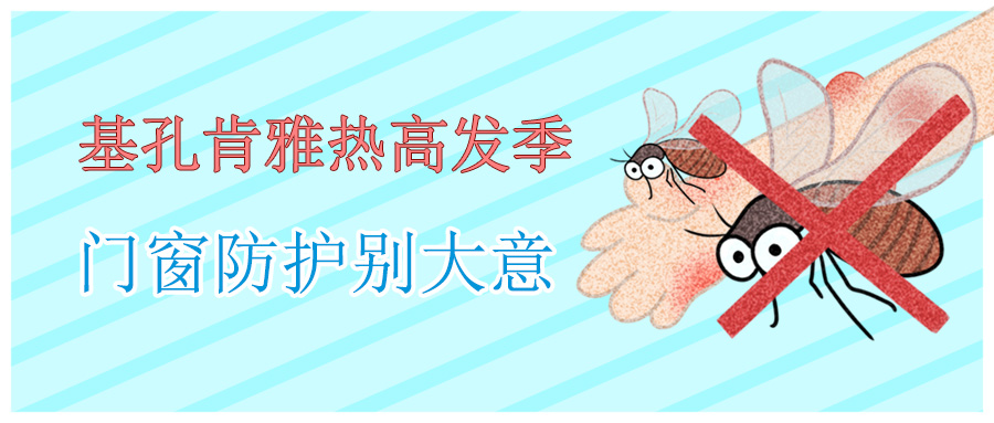 基孔肯雅熱高發(fā)季，門窗防護(hù)別大意